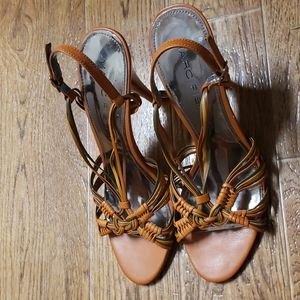 Marc Fisher strappy heels